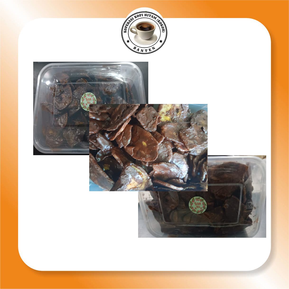 Keripik Pisang Cokelat