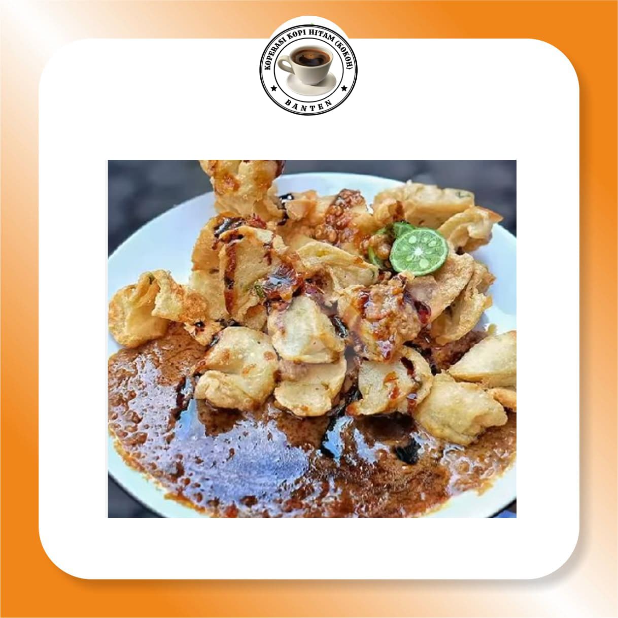 Batagor Kering Bumbu Kacang